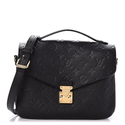 Louis Vuitton Empreinte Pochette Metis Black 1 of 9