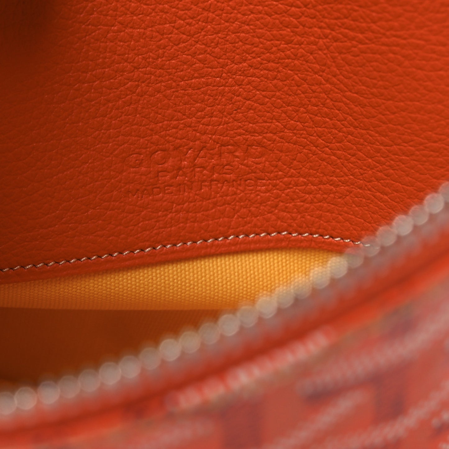 Goyardine Senat Pochette PM Orange