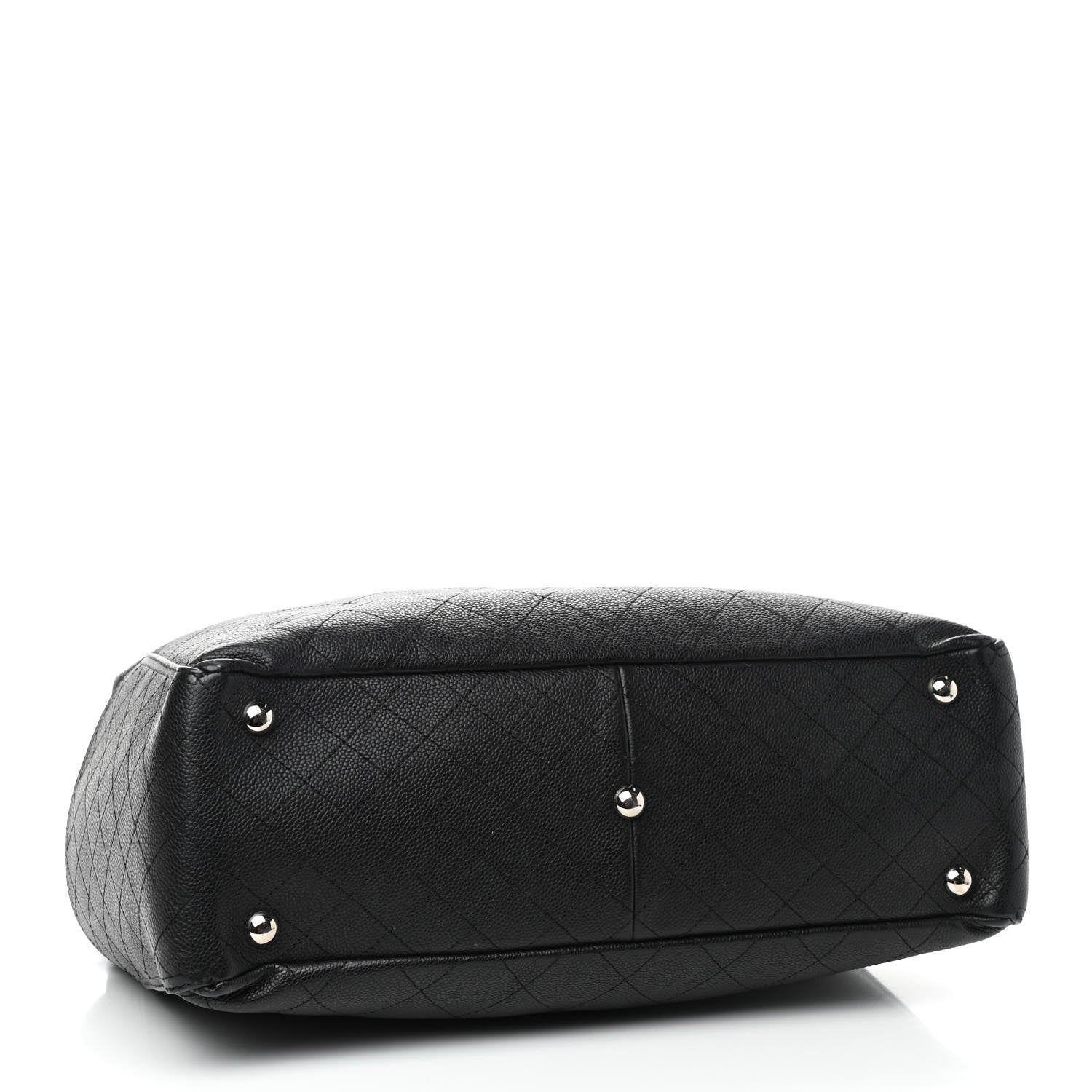 Chanel Grained Calfskin CC Pocket Tote Black 2 of 10