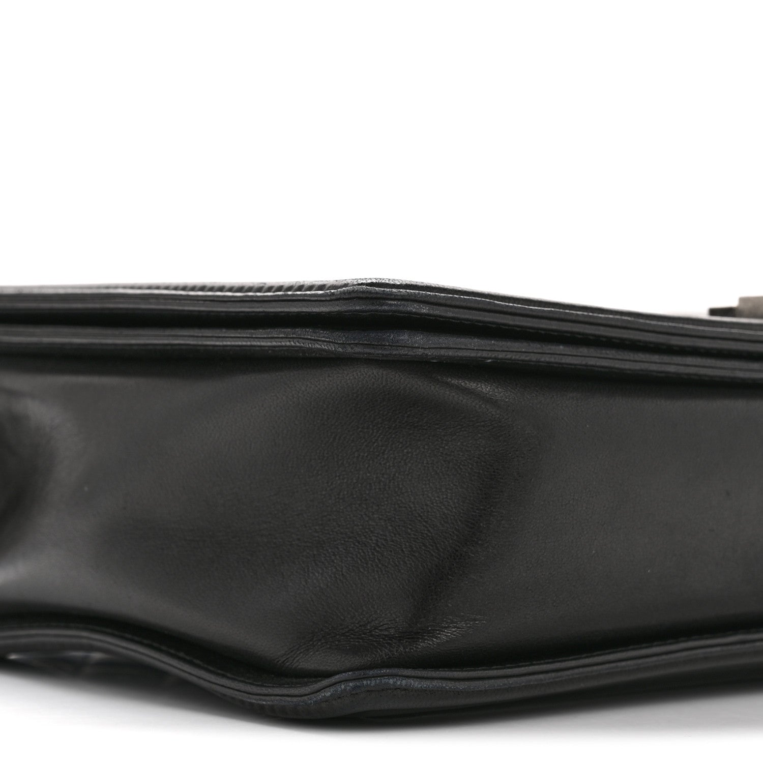 Chanel Lambskin Quilted Large Boy Flap Black 9 of 13