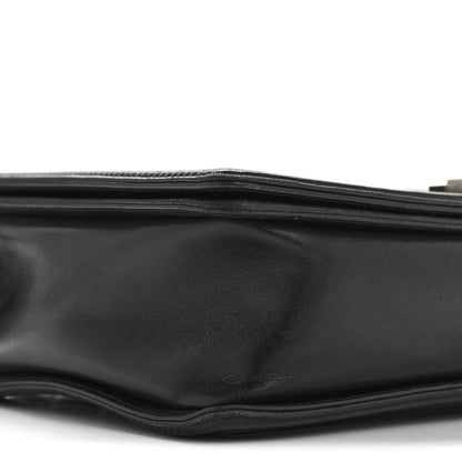 Chanel Lambskin Quilted Large Boy Flap Black 9 of 13