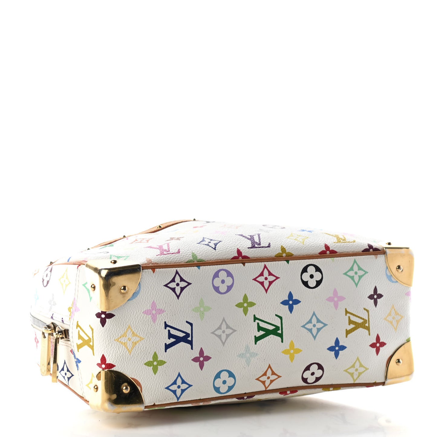 Monogram Multicolor Trouville White