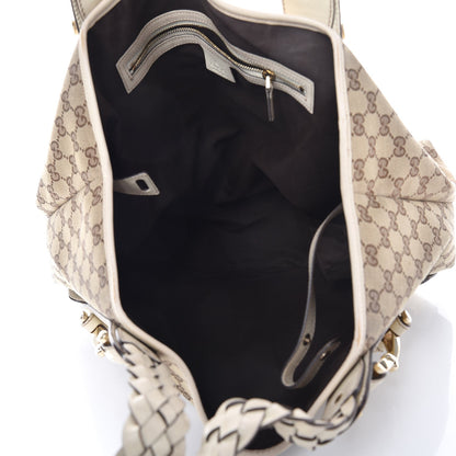 Gucci Monogram Medium Pelham Tote Ivory 5 of 12