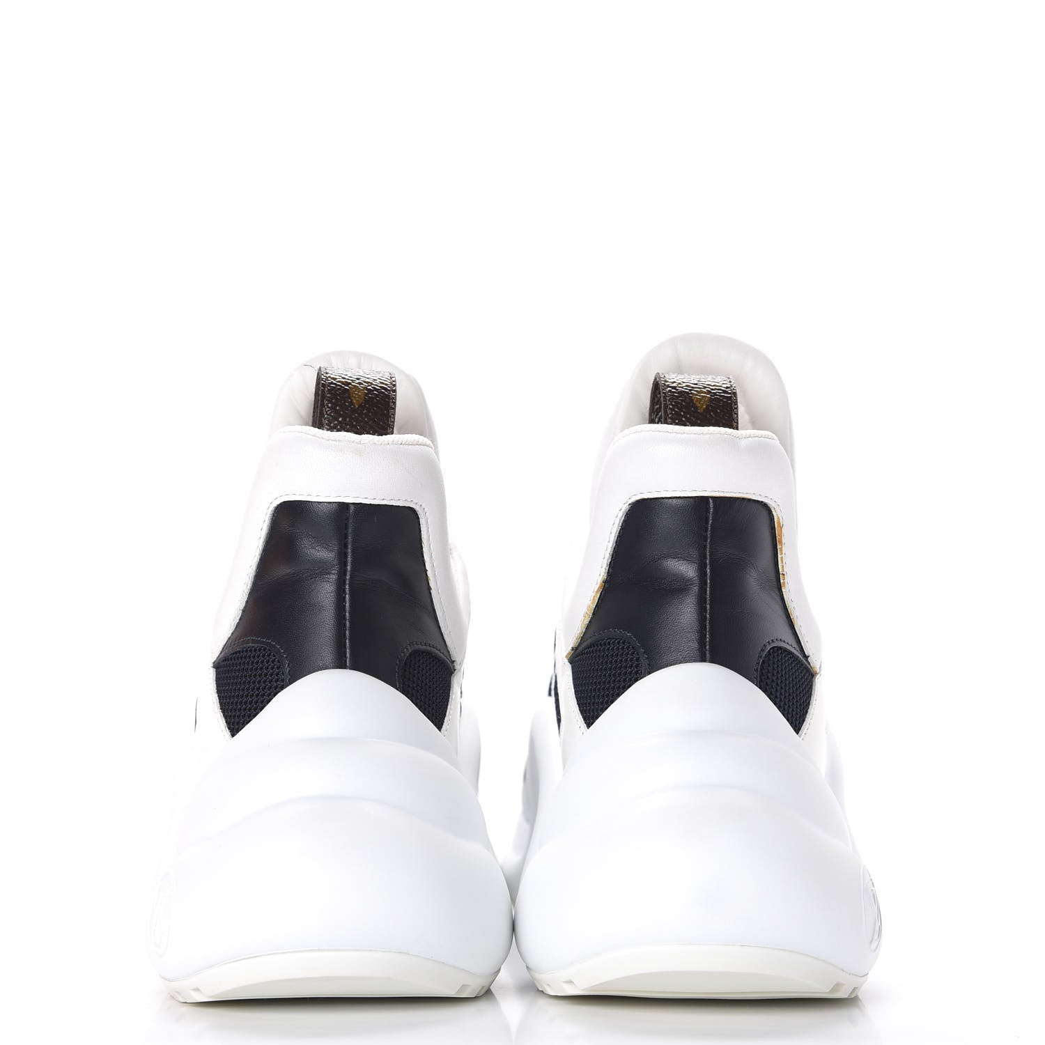 Louis Vuitton Calfskin Technical Nylon LV Archlight Sneakers 39 Marine 5 of 12