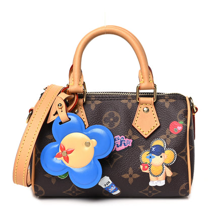 Louis Vuitton Monogram 57th Street NYC Nano Speedy Yellow Cab 1 of 10