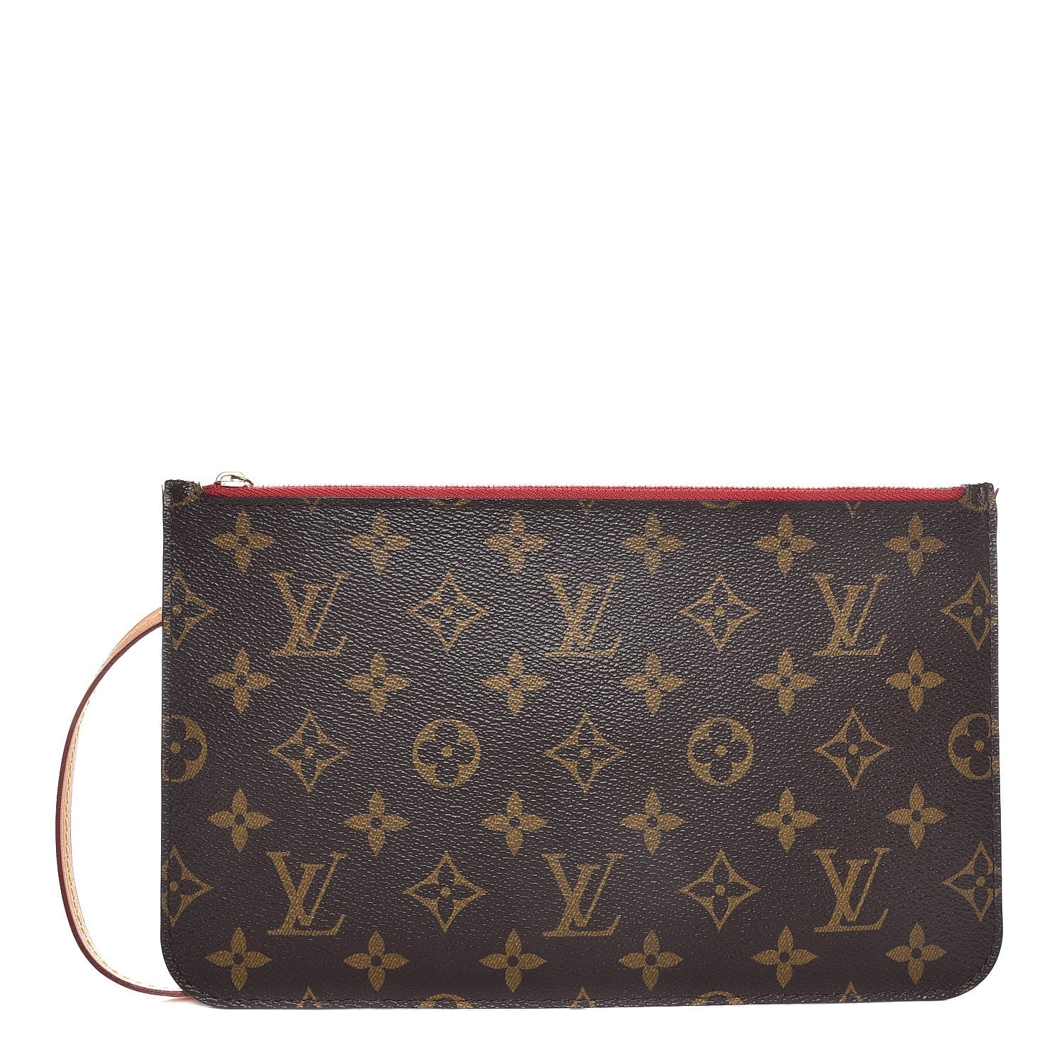 Louis Vuitton Monogram Neverfull MM GM Pochette Cherry 1 of 7