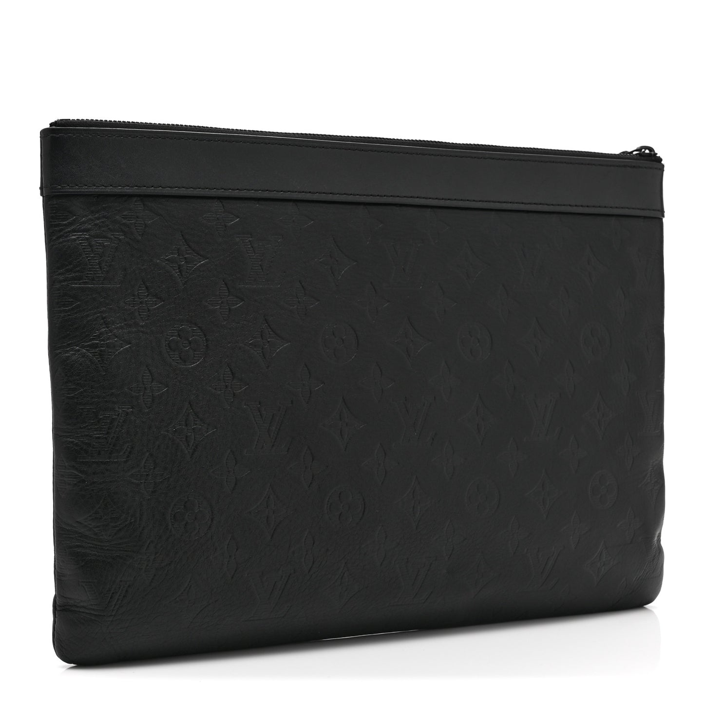 Calfskin Monogram Shadow Discovery Pochette Black