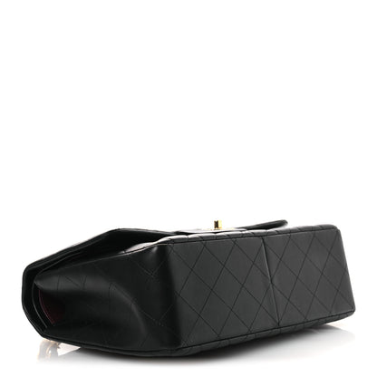 Chanel Lambskin Quilted Jumbo Double Flap Black 4 of 10