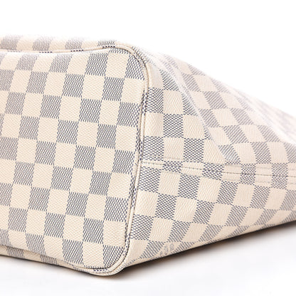 Louis Vuitton Damier Azur Neo Neverfull MM Rose Ballerine 11 of 19