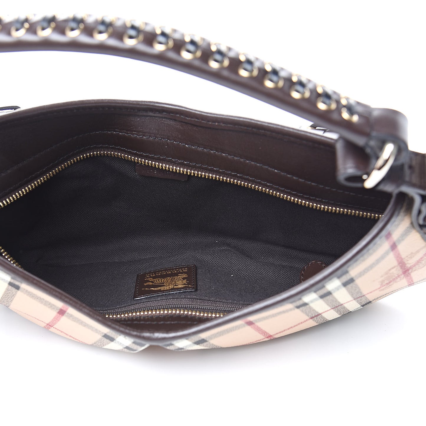 Haymarket Check Shoulder Bag Chocolate