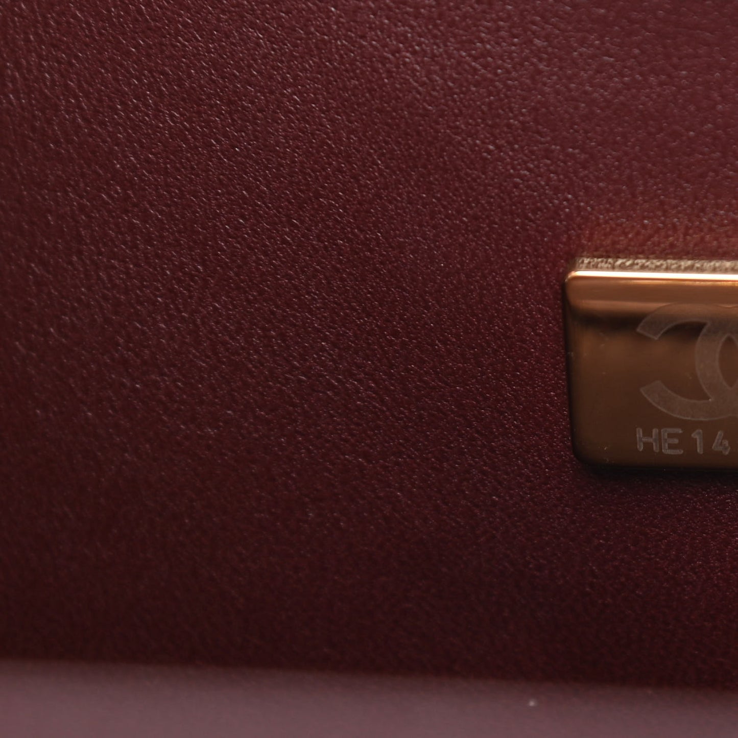 Caviar Quilted Medium Double Flap Burgundy