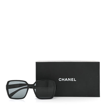 Chanel Acetate Square Sunglasses 5408 Black 9 of 9