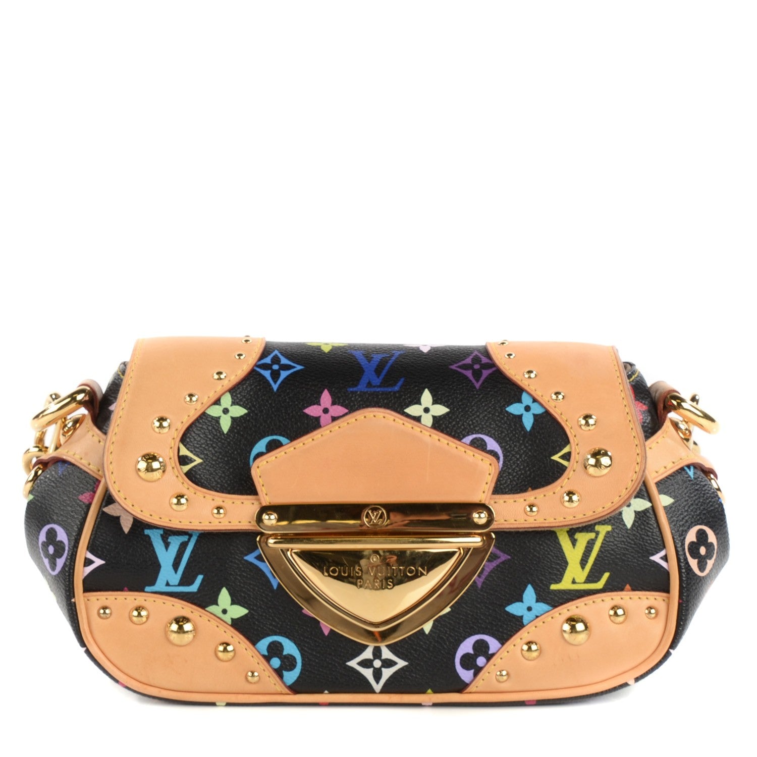 Louis Vuitton Monogram Multicolor Marilyn Black 1 of 7