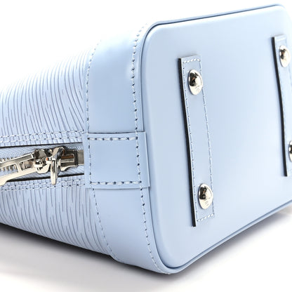 Louis Vuitton Epi Jacquard Alma BB Bleu Nuage 6 of 8