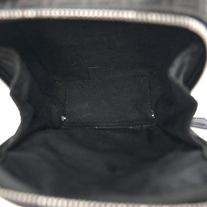 Fendi Recycled Fabric Jacquard Vitello Astro Micro FF Mini Trolley Bag Asfalto Black 5 of 11