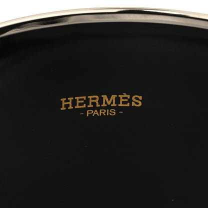 Hermes Enamel Printed Collier De Chien Extra Wide Bracelet 70 4 of 5