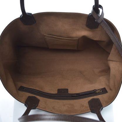 Gucci GG Supreme Monogram Bengal Medium Shopping Tote Beige Yard 5 of 8