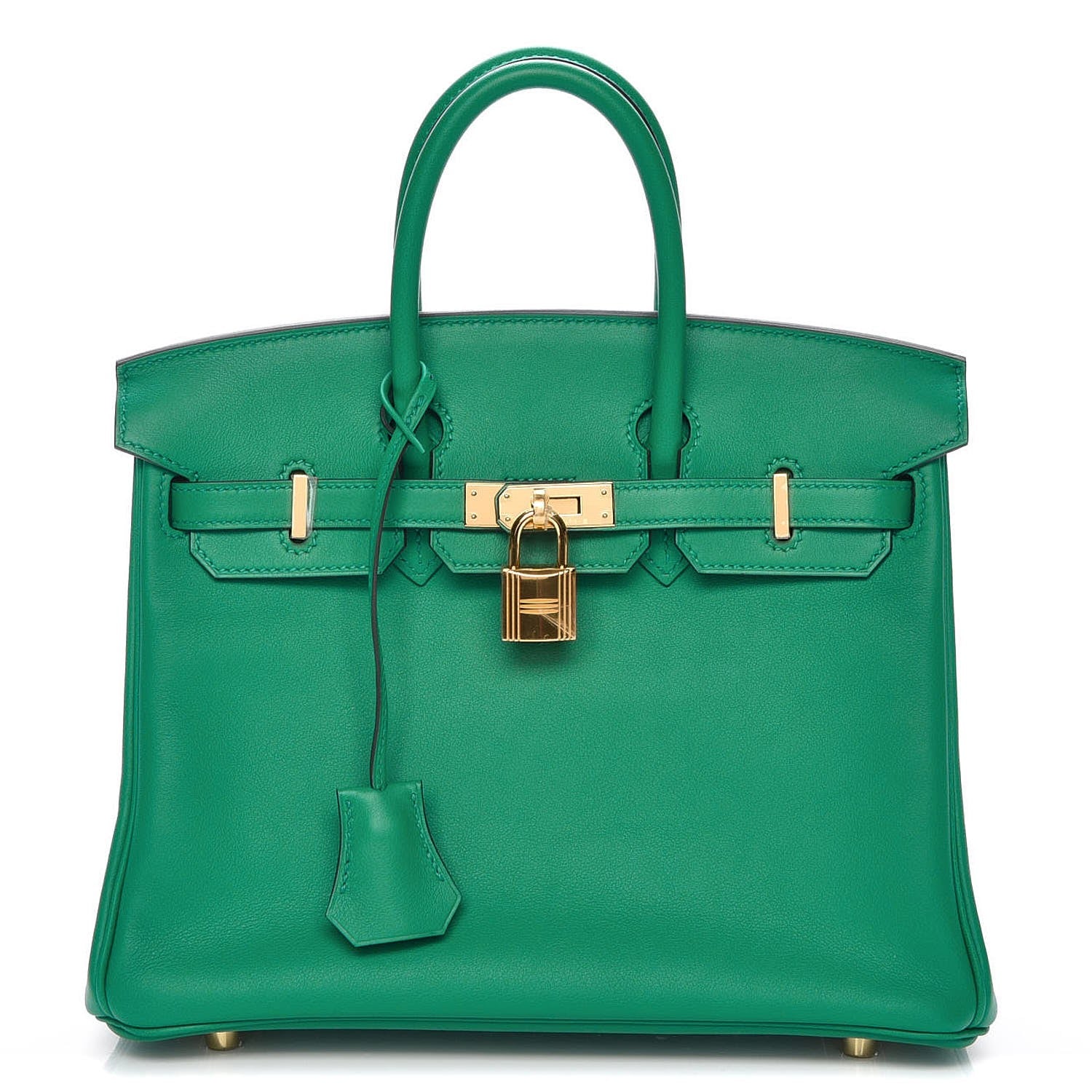 Hermes Swift Birkin 25 Vert Vertigo 1 of 35