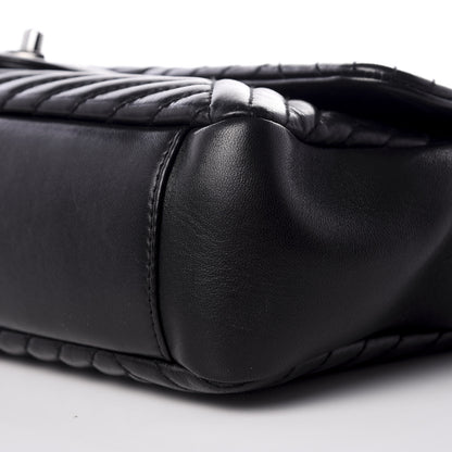 Chanel Lambskin Large CC Crossing Flap Black 6 of 8