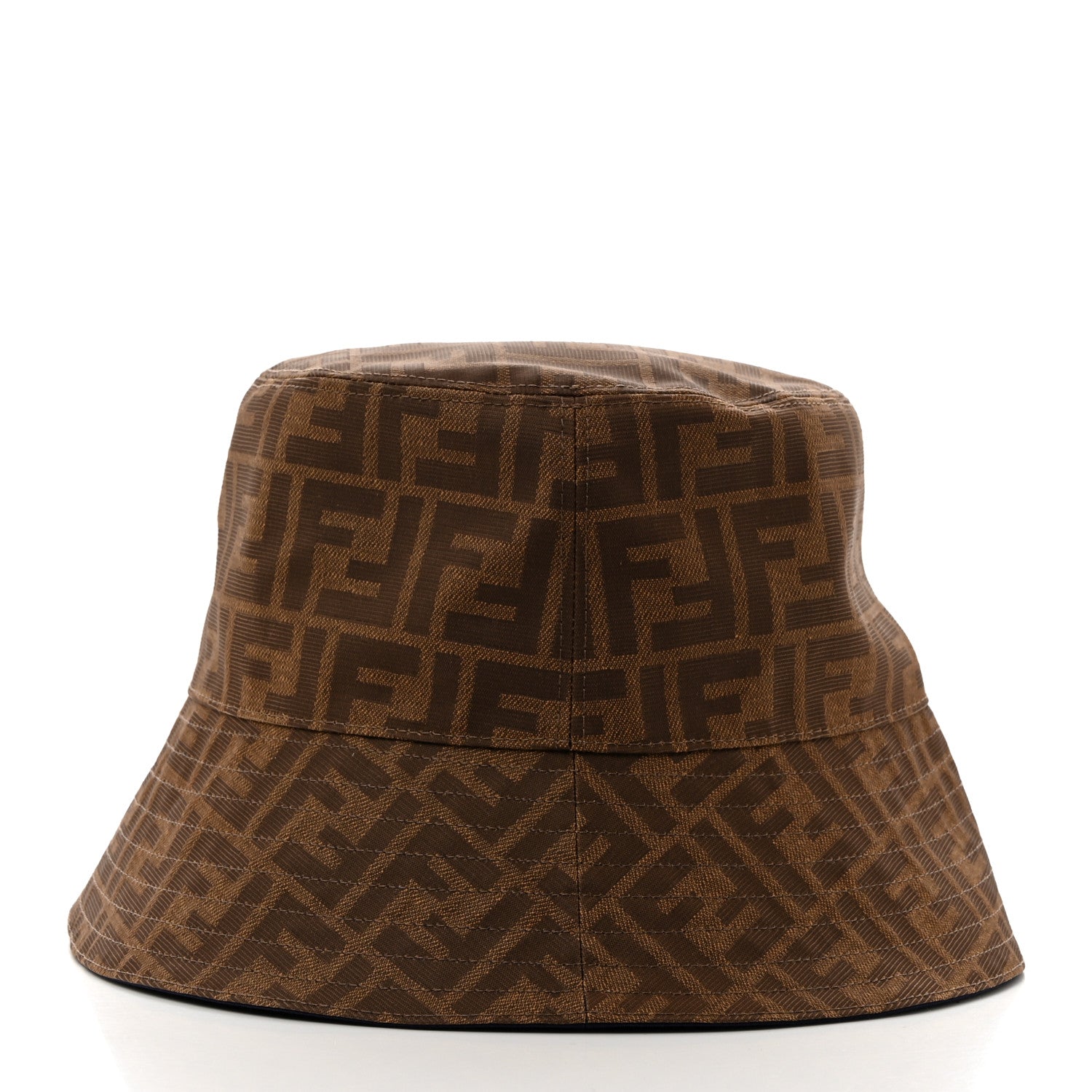 Fendi Technical Fabric FF Bucket Hat M Tobacco 4 of 8