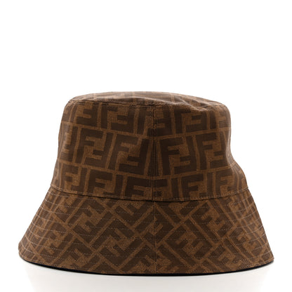 Fendi Technical Fabric FF Bucket Hat M Tobacco 4 of 8
