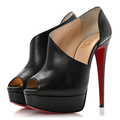 Christian Louboutin Calfskin Verita 150 Booties 36 Black 4 of 12