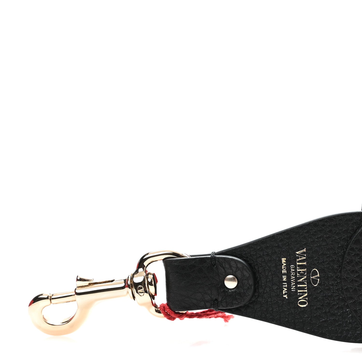 Valentino Garavani Canvas Native Couture 1975 Embroidered Rockstud Guitar Strap Multicolor 3 of 4