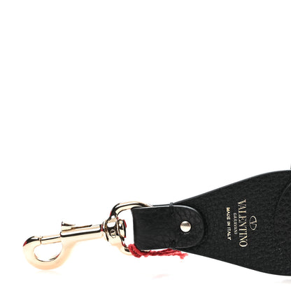 Valentino Garavani Canvas Native Couture 1975 Embroidered Rockstud Guitar Strap Multicolor 3 of 4