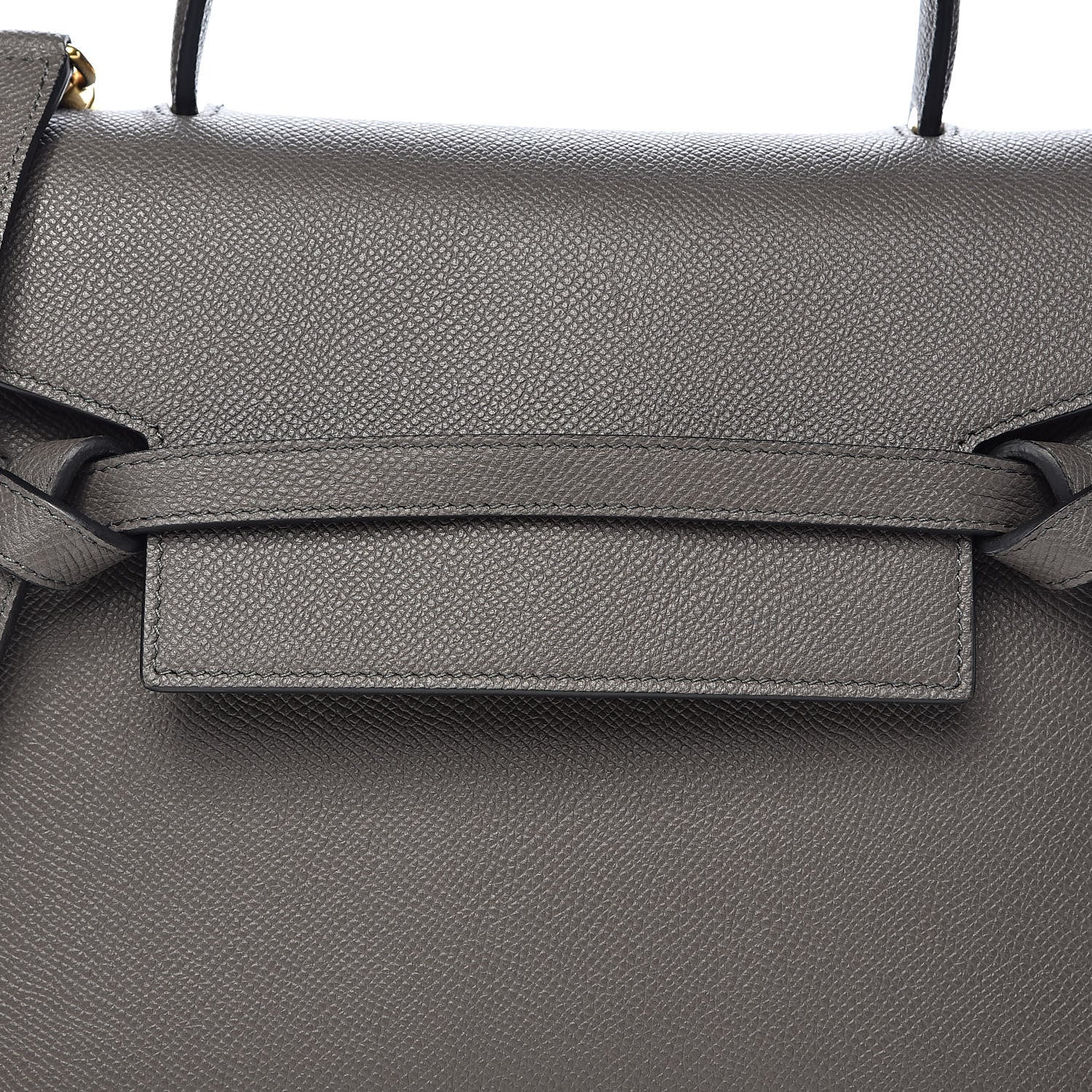 Celine Grained Calfskin Micro Belt Bag Grey 8 of 10