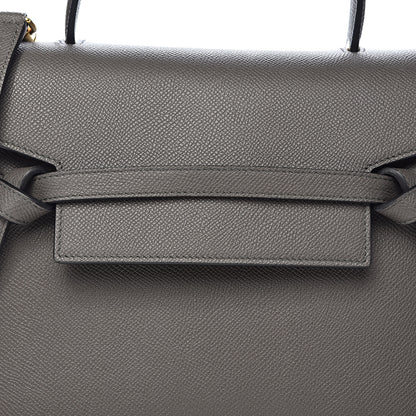 Celine Grained Calfskin Micro Belt Bag Grey 8 of 10