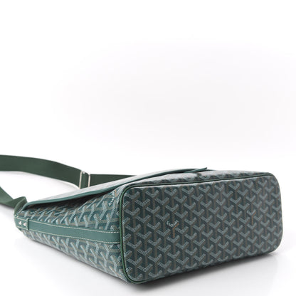 Goyard Goyardine Capetien Messenger Bag Green 3 of 8