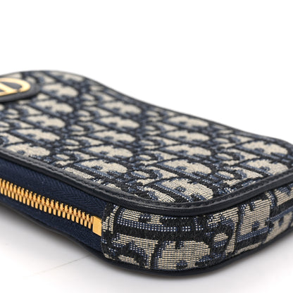 Christian Dior Oblique 30 Montaigne Phone Holder Blue 6 of 7