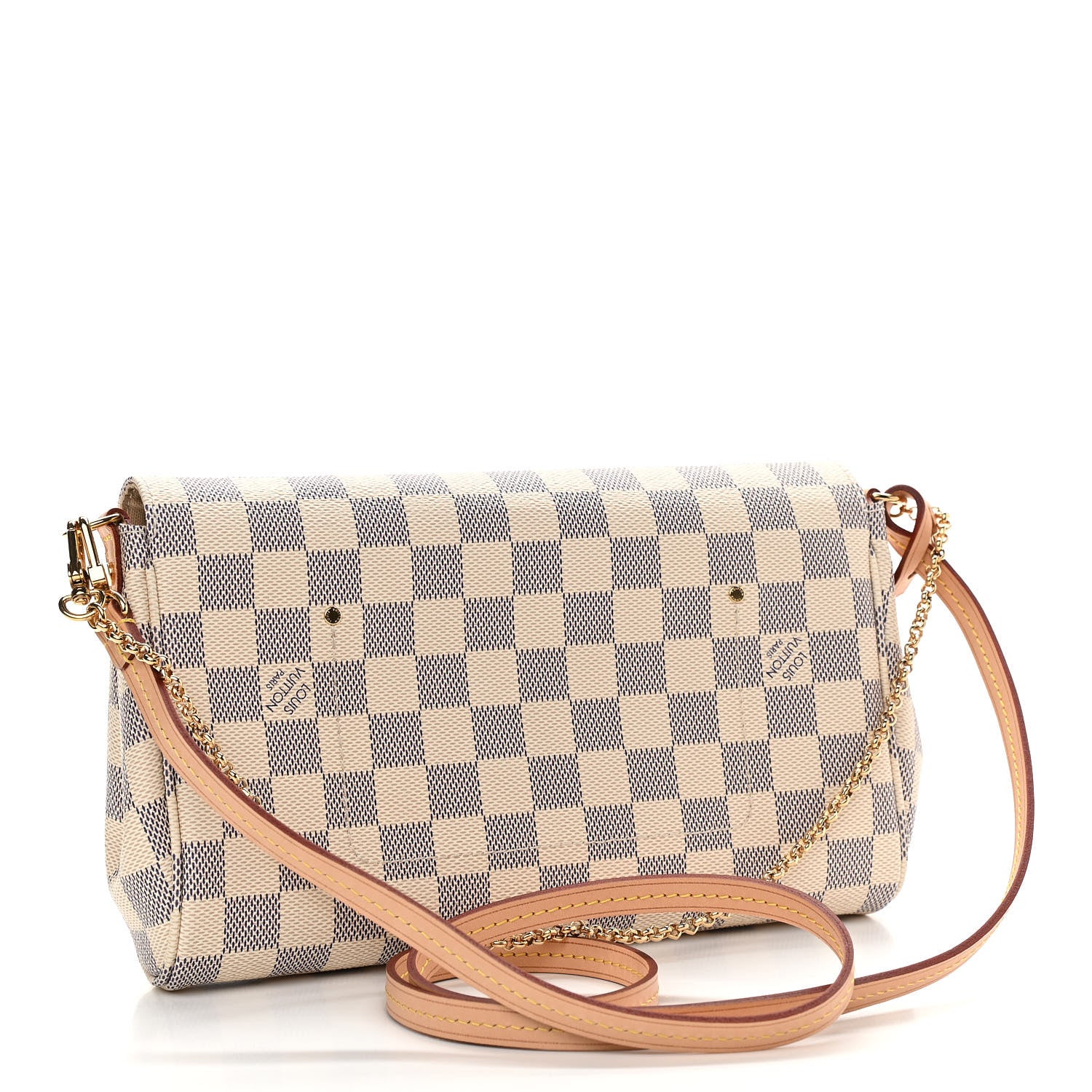 Louis Vuitton Damier Azur Favorite MM 3 of 10