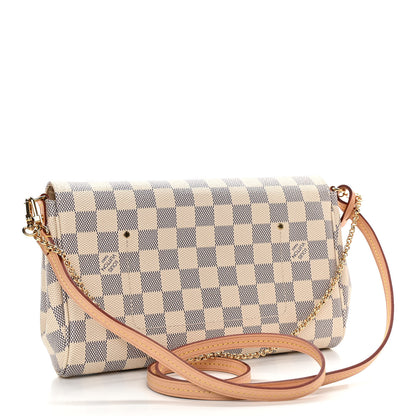 Louis Vuitton Damier Azur Favorite MM 3 of 10