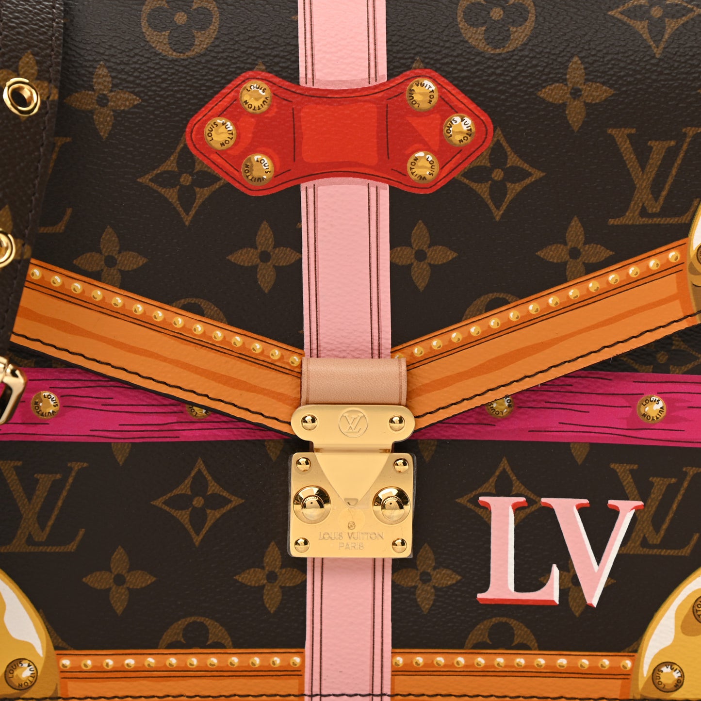 Monogram Summer Trunks Pochette Metis