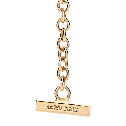 Tiffany 18K Yellow Gold Mini T Smile Bracelet 4 of 4