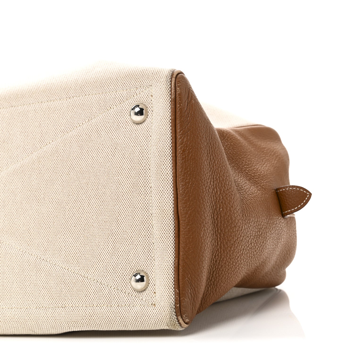 Hermes Toile Taurillon Clemence Victoria II 43 Gold 10 of 12