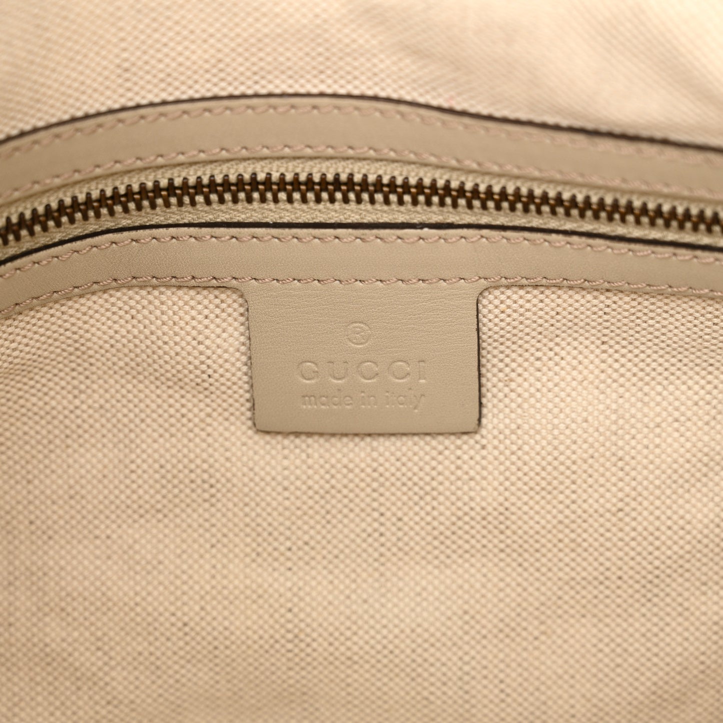 Guccissima Small Scarlett Studded Interlocking G Hobo Off White