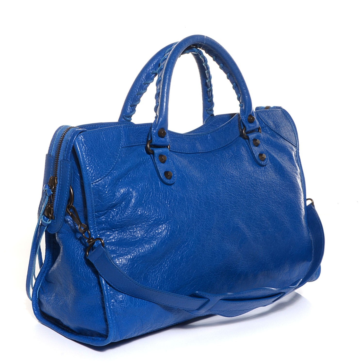 Balenciaga Agneau Classic Hardware City Bleu Lazuli 3 of 13