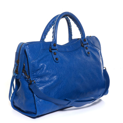 Balenciaga Agneau Classic Hardware City Bleu Lazuli 3 of 13