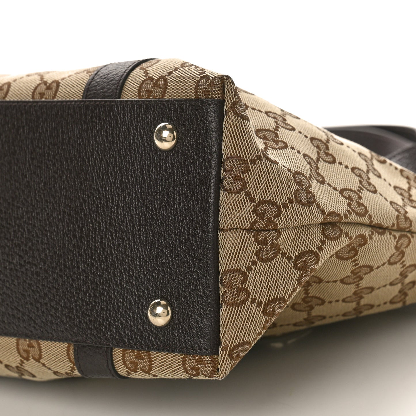 Monogram Medium Abbey Tote Brown
