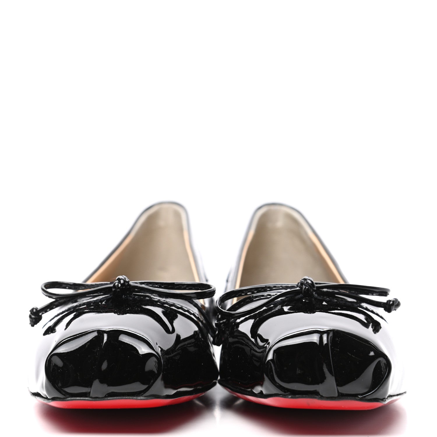 Christian Louboutin Patent Mamadrague Flats 40 Black 2 of 8
