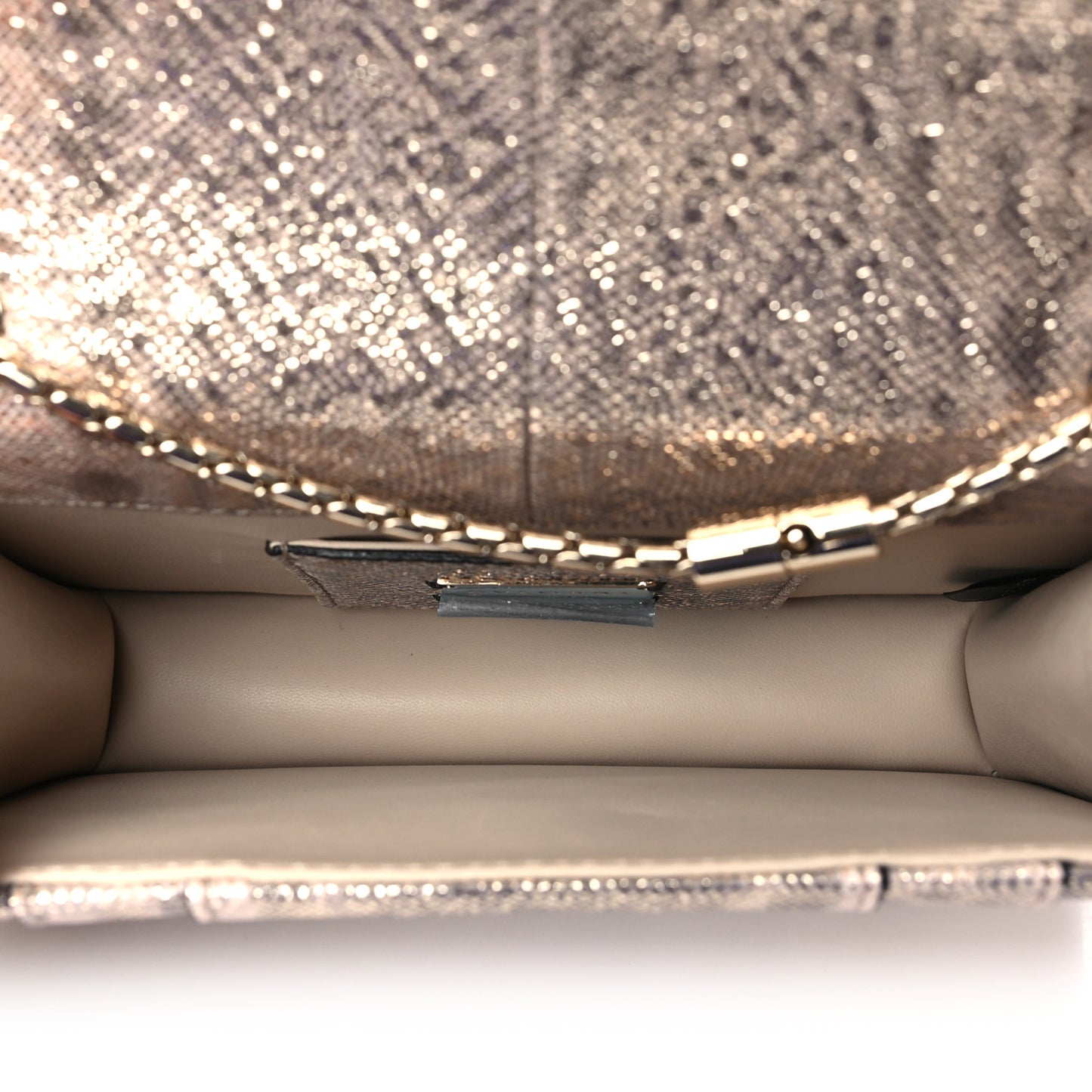 Metallic Karung Serpenti Forever Crossbody Gold