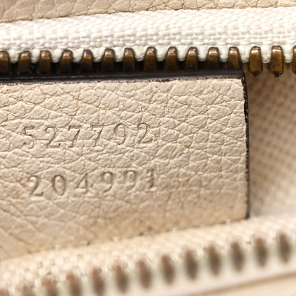 Gucci Grained Calfskin Small Logo Belt Bag White 7 of 13