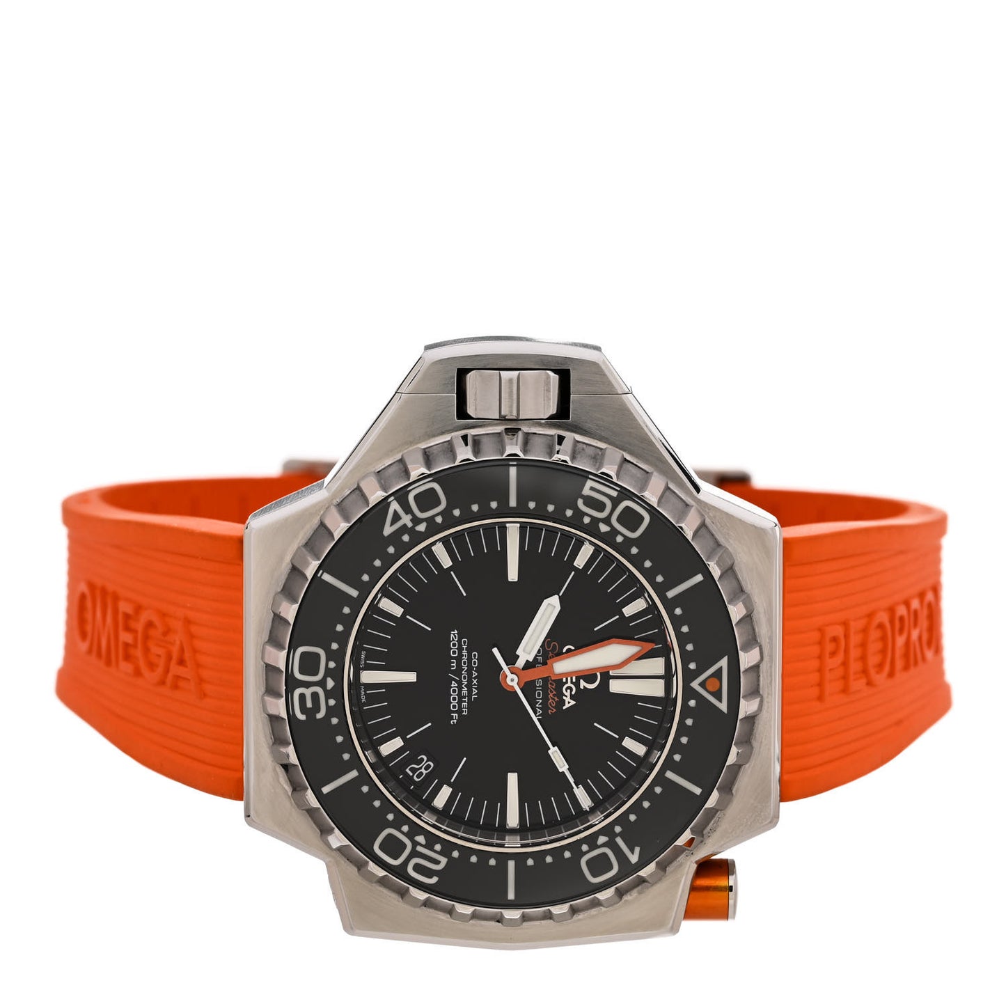 Stainless Steel Rubber 48mm Seamaster PloProf Automatic Watch 224.30.55.21.01.001