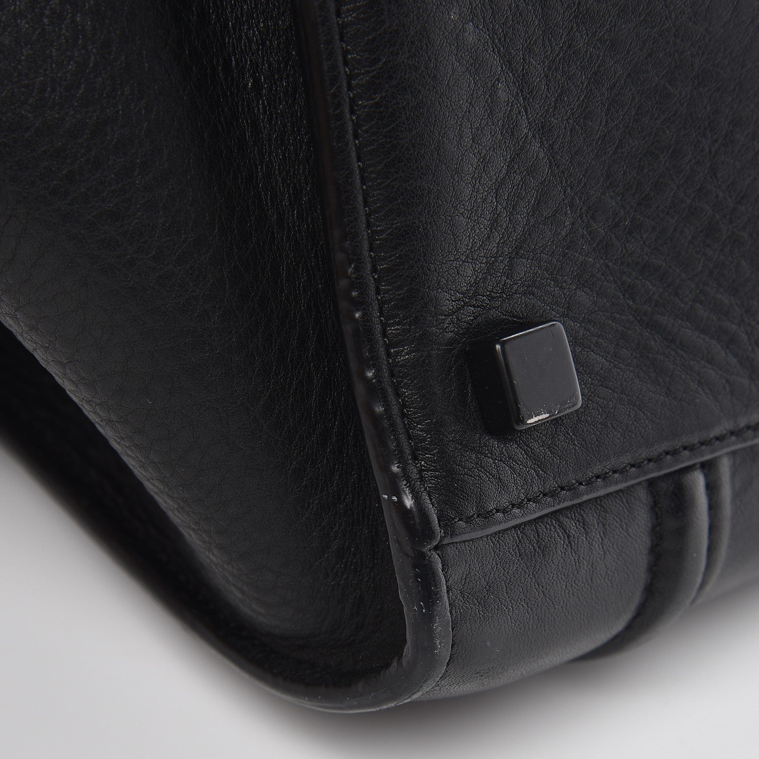 Celine Supple Calfskin Medium Phantom Luggage Black 10 of 13
