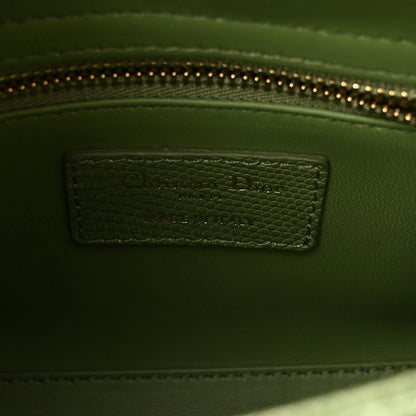 Christian Dior Lizard Mini Lady Dior Vert Saule 6 of 10
