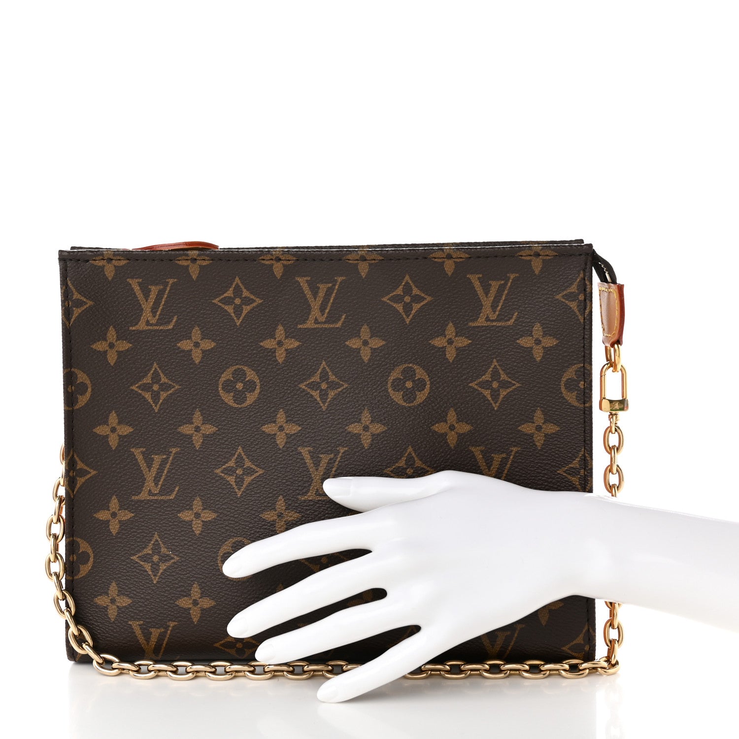 Louis Vuitton Monogram Toiletry Pouch On Chain 2 of 7