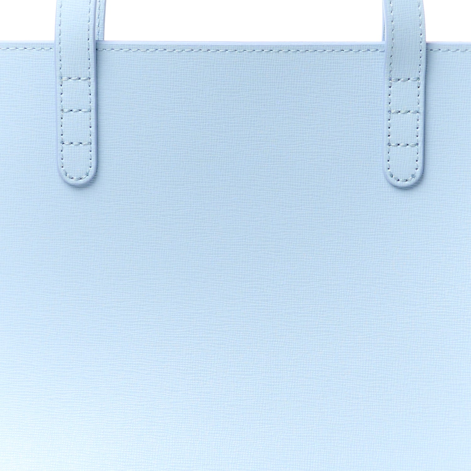 Mansur Gavriel Saffiano Small Zip Tote Light Blue 8 of 11