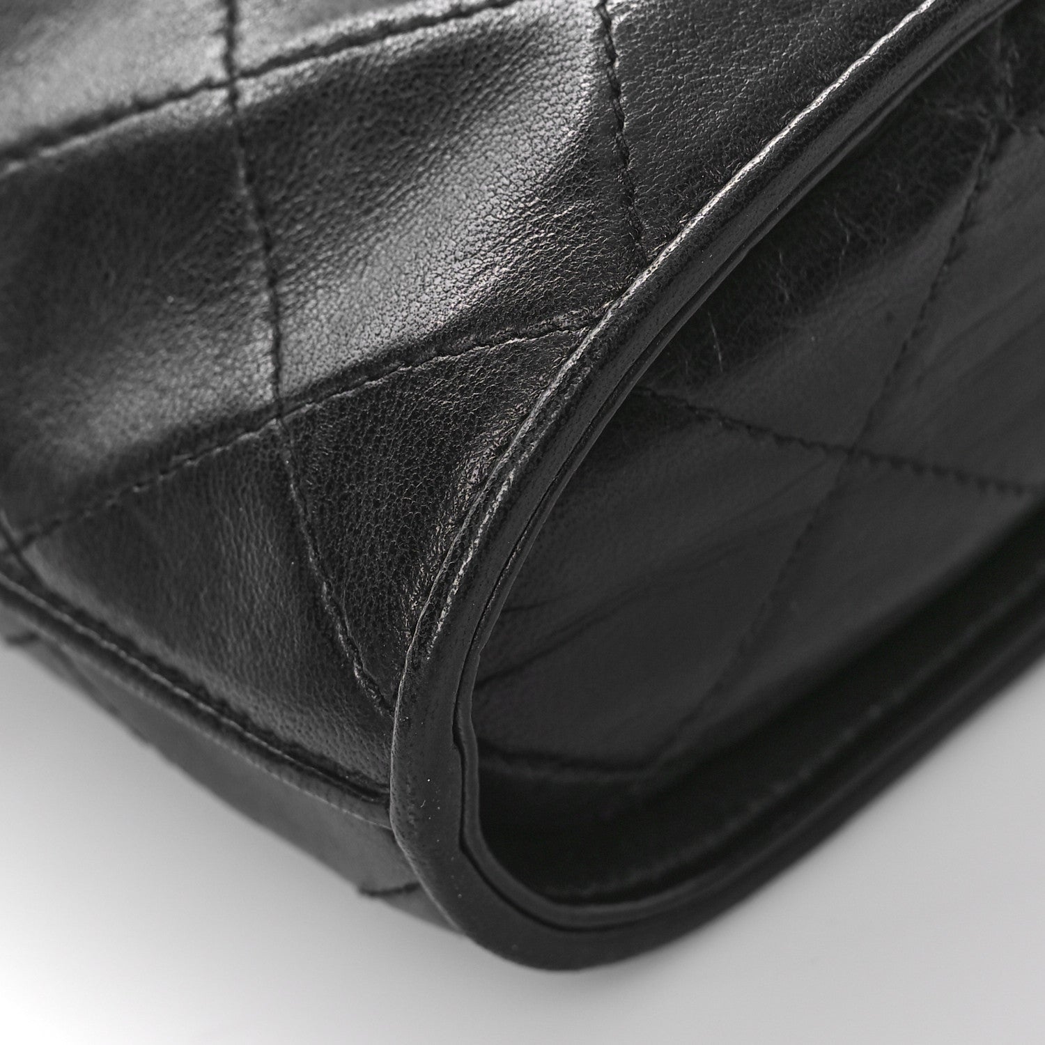 Chanel Lambskin Quilted Tassel Shoulder Bag Black 8 of 11